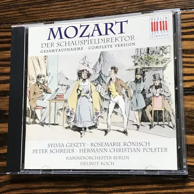 Koch / Mozart: Der Schauspieldirektor [The Impresario] - Geszty; Ronisch; Wolf.. • $17.95