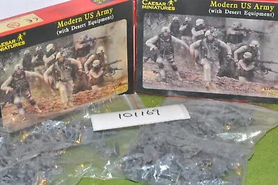 20mm Modern / Caeser Miniatures - 3 Sets Approx US Desert - (101169) • £24