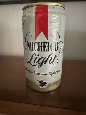 Vintage Collectible Michelob Light Pull  Tab (intact) Beer Can - Bottom Opened • $4.99