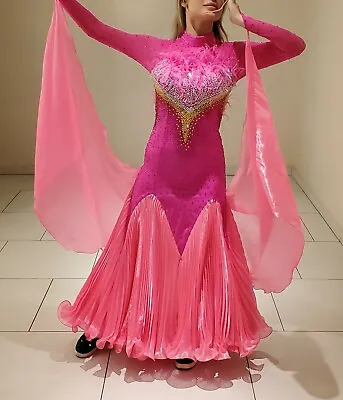 $350 • Buy Ballroom Latin Rhythm Competition Dance Dress Gown Xs/s