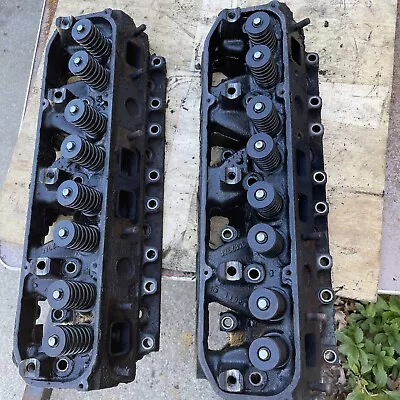 Pair Of OEM Original Big Block Mopar Cylinder Heads 346 Chrysler Dodge Plymouth • $275