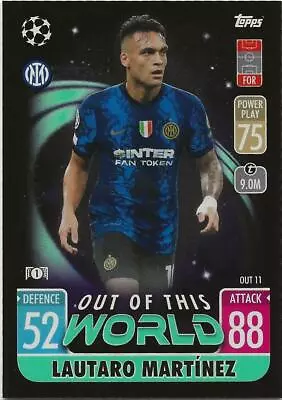 2021-22 UEFA Match Attax Extra OUT OF THIS WORLD Foil YOU PICK Complete Your Set • $0.99