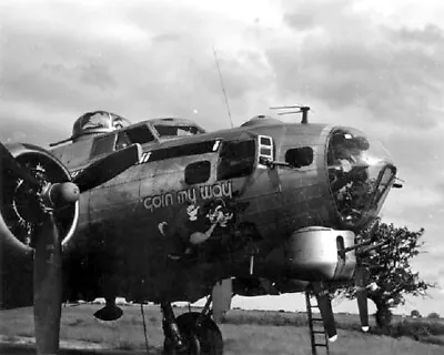 B-17 Flying Fortress Nose Art Bugs Bunny  Goin My Way  WWII WW2 8x10 Photo 32b • $7.43