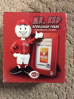 Mr. Red Bobblehead Picture Frame Stadium Giveaway Cincinnati REDS 7/21/13 • $24.99