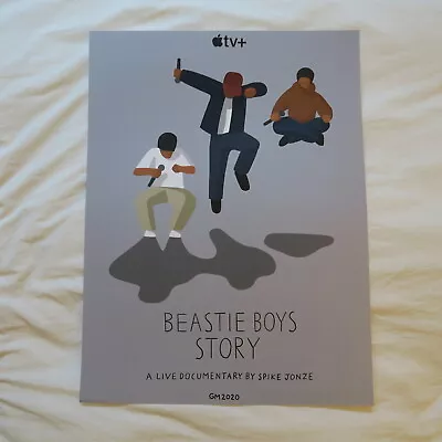 RARE BEASTIE BOYS X GEOFF MCFETRIDGE STORY BODY MOVIN POSTER SPIKE JONES PRINT • $764.28