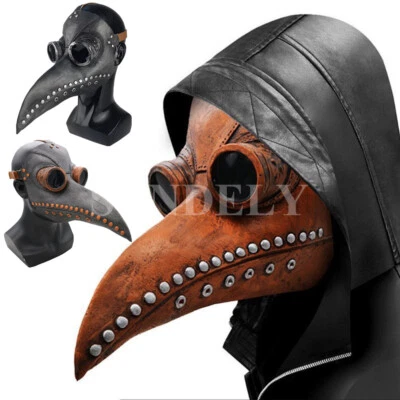 £9.94 • Buy Crow Bird Long Nose Steampunk Halloween Horror Costume Props UK