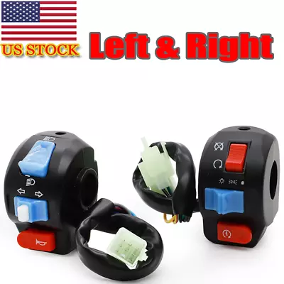 Right & Left Handlebars Switch Control For GY6 Chinese Scooter 50cc-150cc Taotao • $16.99