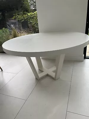 White Round Dining Table • £124