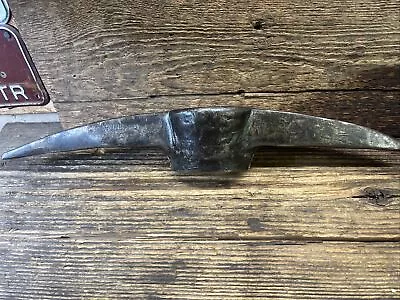 Vintage 5 Pound HUBBARD Miners Pick Axe Steel Digging Tool Blacksmith • $13.99