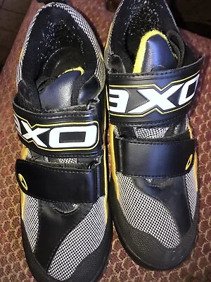 AXO Revolution ROAD MOUNTAIN BIKE CYCLING SHOES MEN 6.5 CLEATS Womens 8 EUR 39 • $9.95