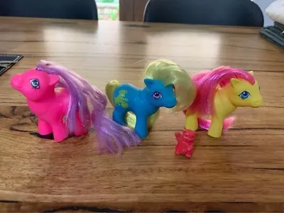 My Little Pony - MLP - G1 - Best Friend Ponies - Katie And Cat - Susie - Billie • $350