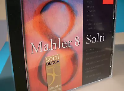 Mahler And Solti Symphony No 8 Sir Georg Solti Cd Album • £5.99