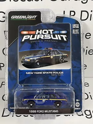 £17.40 • Buy GREENLIGHT 1988 Ford Mustang SSP New York State Police Hot Pursuit 1:64 Diecast