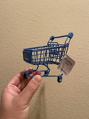 Small Miniature Metal Walmart Grocery Store Shopping Cart Brand New • $14.95