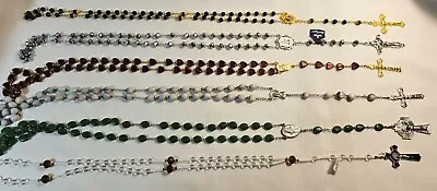 (F) 6 Pc Vintage To Now Religious Rosary Lot • $20