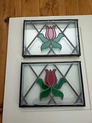 2 Leaded Light- Tulip Double Glazed Units • £50