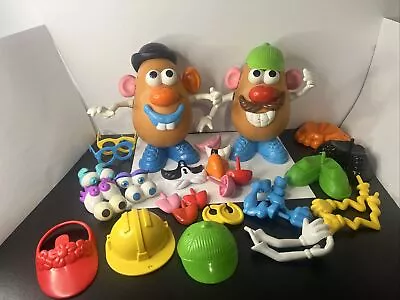 Mr Potato Head Mixed Lot Of 44 Pieces Hasbro Toys • $21