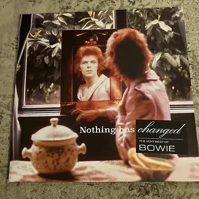 Nothing Has Changed. The Very Best Of David Bowie Double Vinyl Album  • £4.99