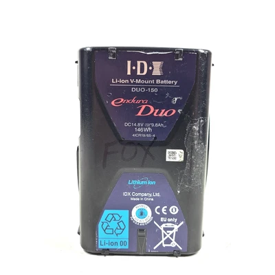 $134.88 • Buy IDX Endura Duo-150 V-Mount Li-ion Battery 146Wh 14.8V 9.8Ah