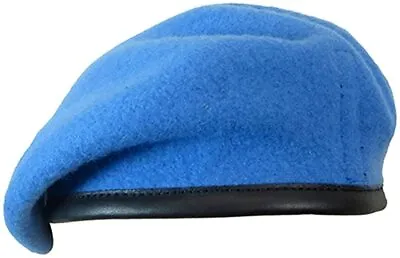 £16.99 • Buy Firmin Army Small Crown Officers ORs Wool Beret Silk Line UN United Nations Blue