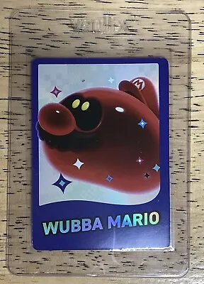 WUBBA MARIO Trading Card Super Mario Bros. Wonder (with Card Saver) • $5.99