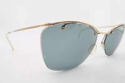 Vintage Gold Filled SOL AMOR Sunglasses Men's M Made In France SUPERB • $18.94