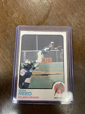 T.C.G 1973 Topps Baseball Ron Reed #72 Braves • $1.46