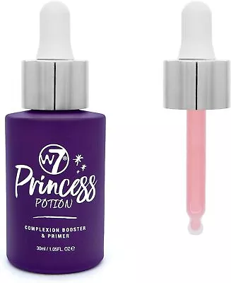 W7 Princess Potion Face Primer Drops - Purple Makeup Base Priming Formula... • £8.90