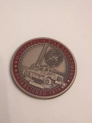 Minneapolis Minnesota Fire Department Challenge Coin • $24.99