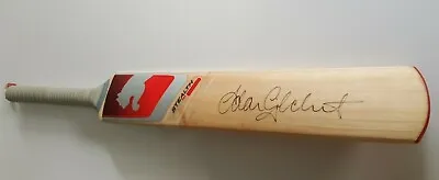 $495 • Buy Adam Gilchrist Hand Signed Rare Puma Stealth Red Cricket Bat Size Sh Senior