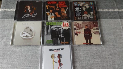 £3.49 • Buy 7 Music CD`s Job Lot - Some Sealed Immaculate, Green Day, Radiohead, Queen