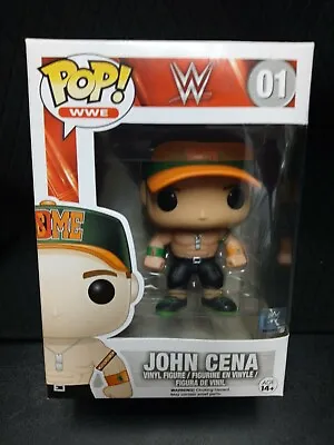 £73.02 • Buy Funko Pop! WWE - John Cena # 01 WWE Superstar Rare Green Orange Hat