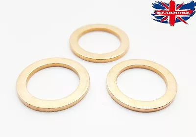 £6.20 • Buy Injector Nozzle Washer Massey Ferguson 35,35X,65,TEF20,50 Perkins Tractor 3 Pcs