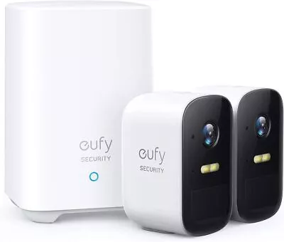 Eufy EufyCam 2C 1080P Smart Wireless Home Security System Outdoor Battery Camera • $119.99