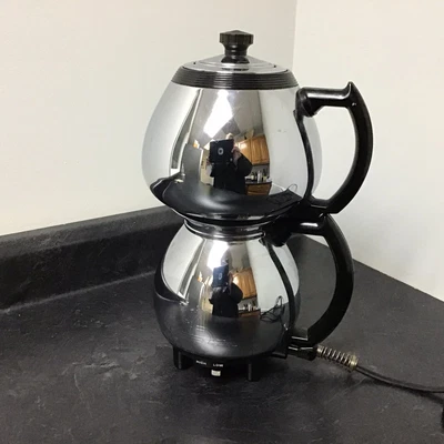 $149 • Buy SeeVideo Sunbeam Chrome Coffeemaster Electric Automatic Vacuum Coffee Maker C30A