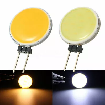 G4 LED Chip COB Light 5W 10W 12W 15W Energy Saving Lights Round Lamp DC12V Bulb • $2.96