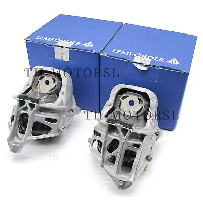 LEM 4M0199371FE+372FE Left+Right Engine Mount For VW Touareg Audi A6 A7 A8 Q7 • $305.22