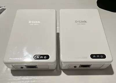 D-Link DHP-700AV PowerLine AV2 2000 Gigabit Starter Kit • $6