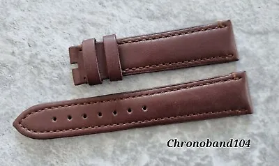 Genuine OEM Zenith 21/18mm Brown Matte Calf Leather Watch Strap Band NEW  • £160