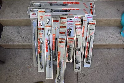 $299.99 • Buy Large Lot Of 21 Vintage Nos Speco Car Antenna's Universal Datsun Vw Toyota Honda