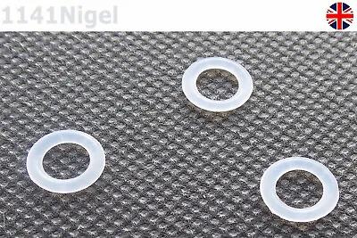 £1.97 • Buy 10mm ID  1.8mm CS O Rings Seal Silicone VMQ Sealing O-rings Washers  UK Last Few
