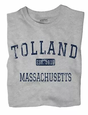 Tolland Massachusetts MA T-Shirt EST • $18.99