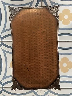 Vintage Looking Hammered Copper Tray • $45