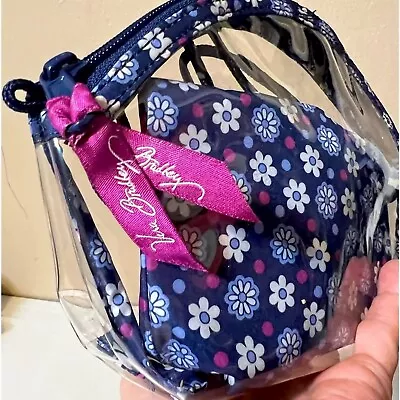 Vera Bradley Set In Boysenberry Cosmetic Bag And Shoe Storage Travel Bag • $20