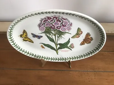 Oval Botanic Garden By Portmeiron Sweet William Steak Platter. • $24