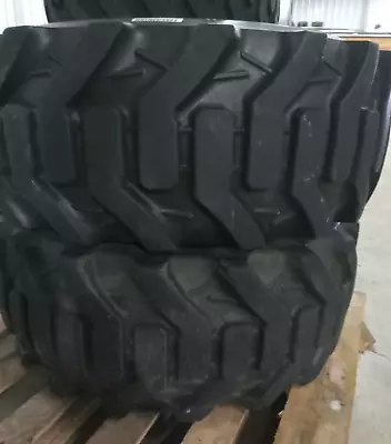 2 NEW Galaxy R4 Tractor Tires 15 19.5 / 15-19.5 On 19.5  John Deere Rims • $1085
