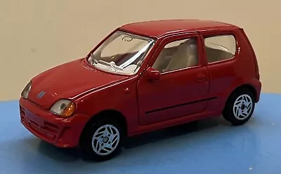 Majorette Very Rare 1:43 Fiat Seicento Sporting - Red  • $6.84