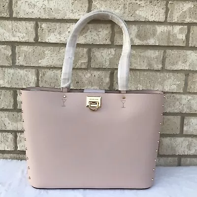 Michael Kors Manhattan Large Tote Smooth Leather Shoulder Bag • $139