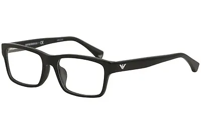 Emporio Armani EA 3050F Men's Eyeglasses Black 55 Asian Fit • $74.95