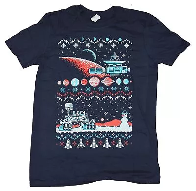 NASA Mens  T-Shirt- Mars Rover Christmas Style Image • $9.98